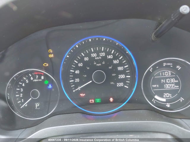40087235 :رقم المزاد ، 3CZRU6H5XGM115043 vin ، 2016 Honda Hr-v Ex مزاد بيع