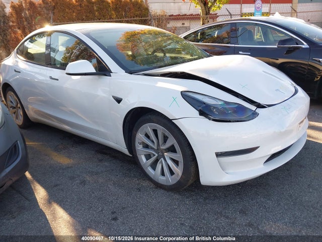 Продажа на аукционе авто 2022 Tesla Model 3 Long Range, vin: 5YJ3E1EB6NF158267, номер лота: 40090467