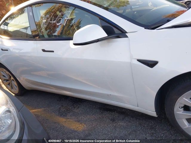 Продажа на аукционе авто 2022 Tesla Model 3 Long Range, vin: 5YJ3E1EB6NF158267, номер лота: 40090467