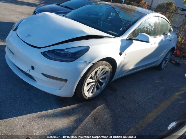 Продажа на аукционе авто 2022 Tesla Model 3 Long Range, vin: 5YJ3E1EB6NF158267, номер лота: 40090467