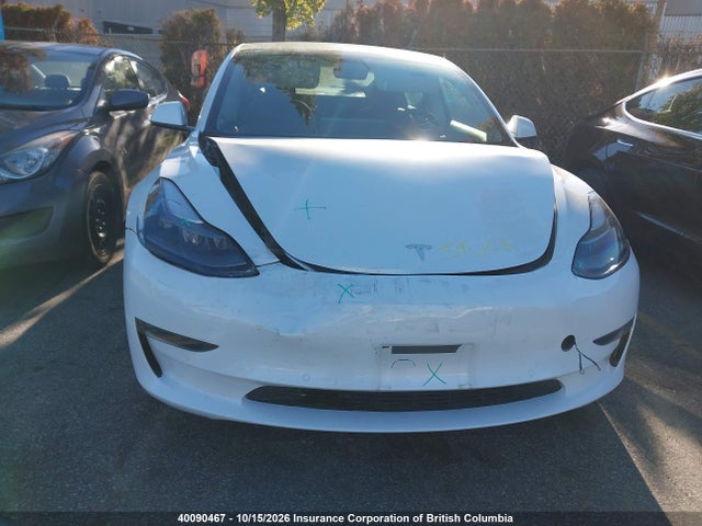 Продажа на аукционе авто 2022 Tesla Model 3 Long Range, vin: 5YJ3E1EB6NF158267, номер лота: 40090467