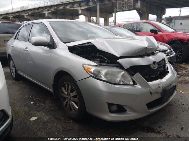 40085851 :رقم المزاد ، 2T1BU4EE3AC327086 vin ، 2010 Toyota Corolla S/le/xle مزاد بيع