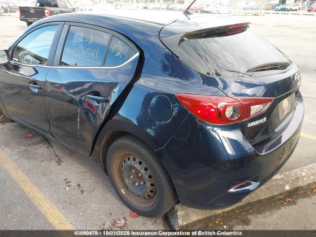 Продаж на аукціоні авто 2018 Mazda 3 Touring, vin: JM1BN1L79J1166327, номер лоту: 40090478