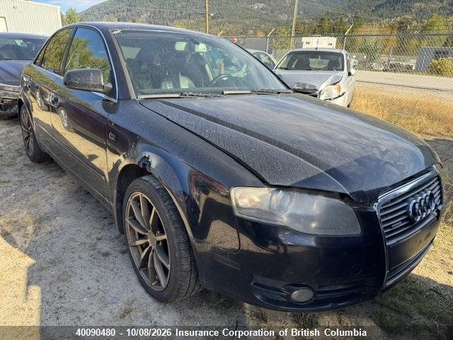 40090480 :رقم المزاد ، WAUDF78E87A167636 vin ، 2007 Audi A4 مزاد بيع
