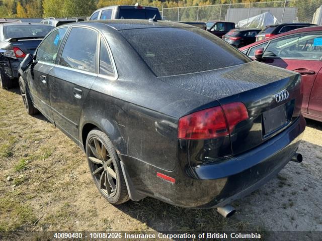 40090480 :رقم المزاد ، WAUDF78E87A167636 vin ، 2007 Audi A4 مزاد بيع