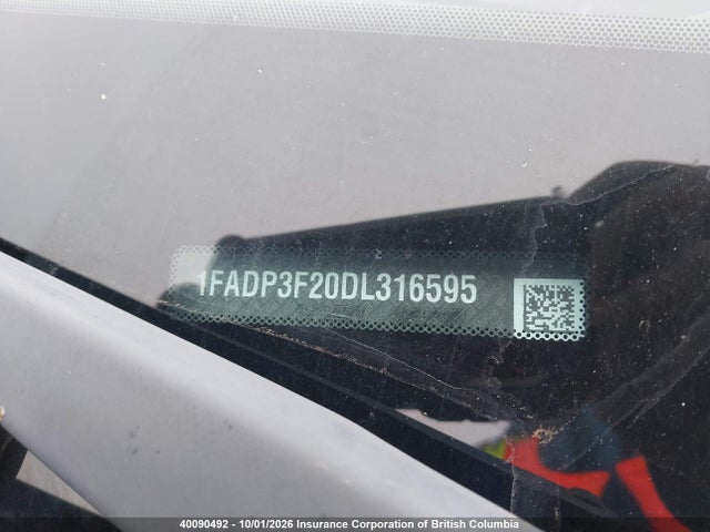 Продаж на аукціоні авто 2013 Ford Focus, vin: 1FADP3F20DL316595, номер лоту: 40090492