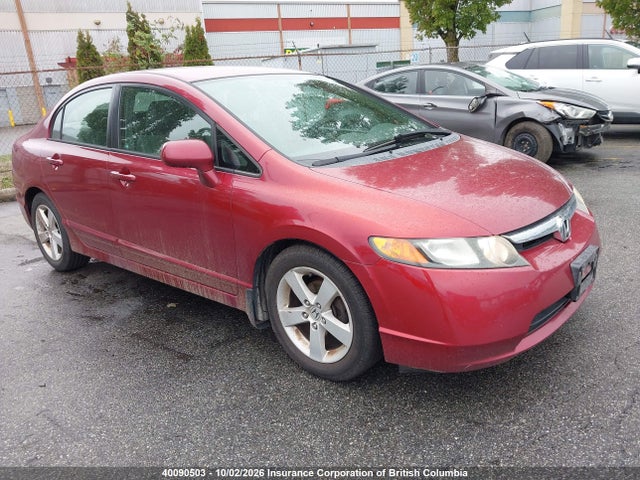 Auction sale of the 2006 Honda Civic, vin: 2HGFA16596H011875, lot number: 40090503