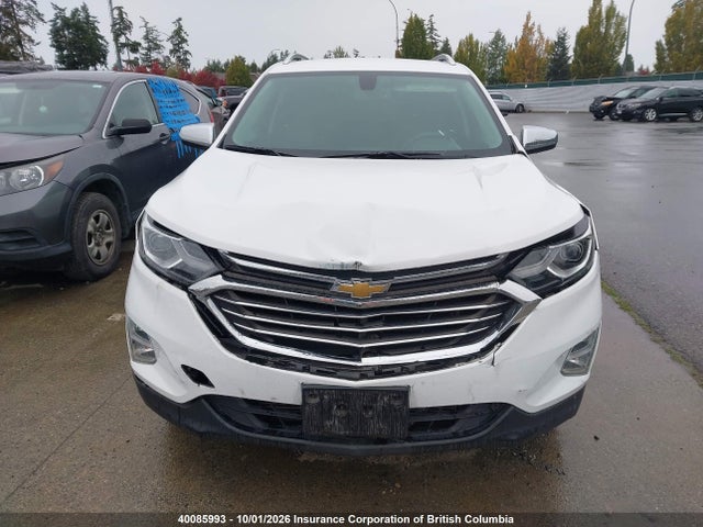 Продажа на аукционе авто 2018 Chevrolet Equinox Premier, vin: 2GNAXVEV1J6190554, номер лота: 40085993