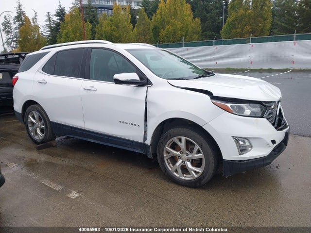 Продажа на аукционе авто 2018 Chevrolet Equinox Premier, vin: 2GNAXVEV1J6190554, номер лота: 40085993