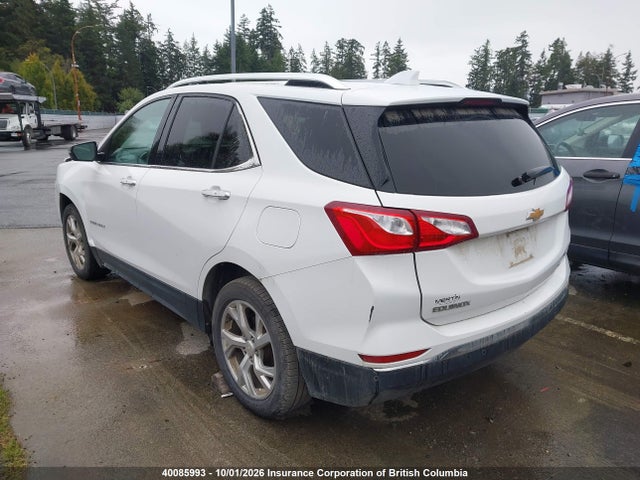 Продажа на аукционе авто 2018 Chevrolet Equinox Premier, vin: 2GNAXVEV1J6190554, номер лота: 40085993