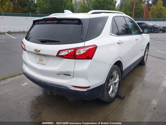 Продажа на аукционе авто 2018 Chevrolet Equinox Premier, vin: 2GNAXVEV1J6190554, номер лота: 40085993