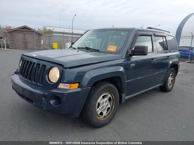 Продажа на аукционе авто 2008 Jeep Patriot Sport, vin: 1J8FT28008D762551, номер лота: 40090512