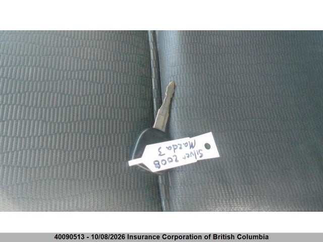Auction sale of the 2008 Mazda 3 I, vin: JM1BK32F081162884, lot number: 40090513