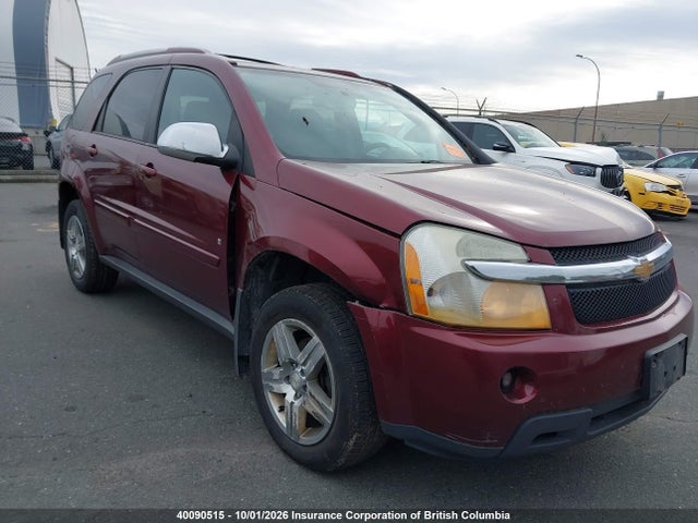 2008 Chevrolet Equinox Lt მანქანა იყიდება აუქციონზე, vin: 2CNDL33F086001996, აუქციონის ნომერი: 40090515