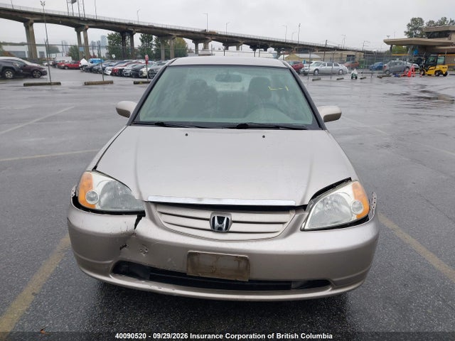 2001 Honda Civic მანქანა იყიდება აუქციონზე, vin: 2HGES16601H930870, აუქციონის ნომერი: 40090520