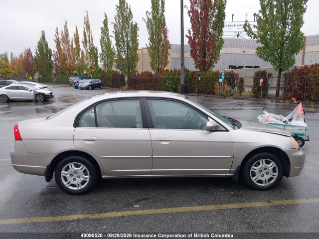2001 Honda Civic მანქანა იყიდება აუქციონზე, vin: 2HGES16601H930870, აუქციონის ნომერი: 40090520