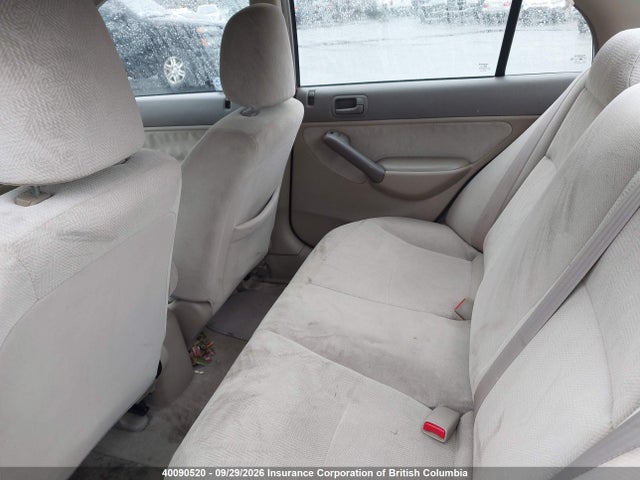 2001 Honda Civic მანქანა იყიდება აუქციონზე, vin: 2HGES16601H930870, აუქციონის ნომერი: 40090520