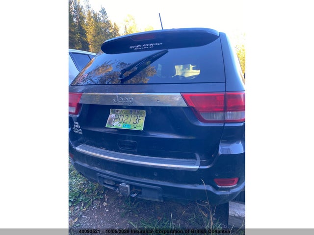 2012 Jeep Grand Cherokee Limited მანქანა იყიდება აუქციონზე, vin: 1C4RJFBT7CC342062, აუქციონის ნომერი: 40090521