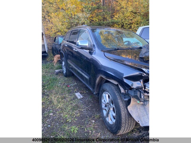 2012 Jeep Grand Cherokee Limited მანქანა იყიდება აუქციონზე, vin: 1C4RJFBT7CC342062, აუქციონის ნომერი: 40090521