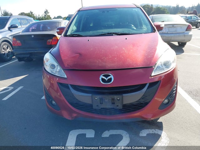 2015 Mazda 5 Grand Touring მანქანა იყიდება აუქციონზე, vin: JM1CW2DL4F0186243, აუქციონის ნომერი: 40090526