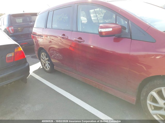2015 Mazda 5 Grand Touring მანქანა იყიდება აუქციონზე, vin: JM1CW2DL4F0186243, აუქციონის ნომერი: 40090526