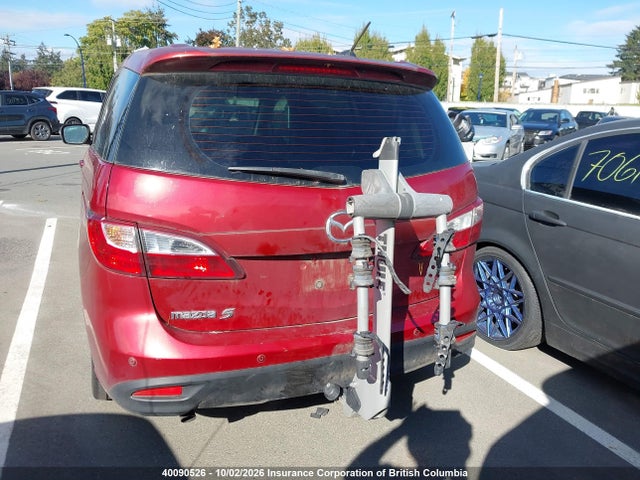 2015 Mazda 5 Grand Touring მანქანა იყიდება აუქციონზე, vin: JM1CW2DL4F0186243, აუქციონის ნომერი: 40090526