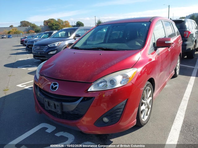 2015 Mazda 5 Grand Touring მანქანა იყიდება აუქციონზე, vin: JM1CW2DL4F0186243, აუქციონის ნომერი: 40090526