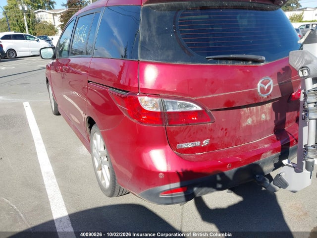 2015 Mazda 5 Grand Touring მანქანა იყიდება აუქციონზე, vin: JM1CW2DL4F0186243, აუქციონის ნომერი: 40090526