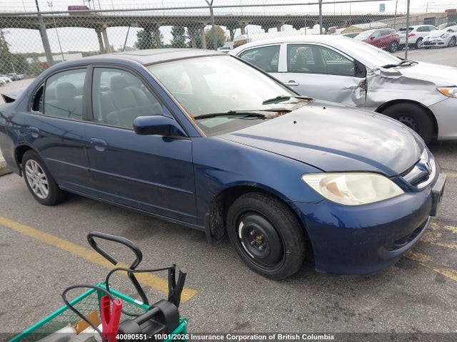 Aukcja sprzedaży 2005 Honda Civic, vin: 2HGES16645H040006, numer aukcji: 40090551