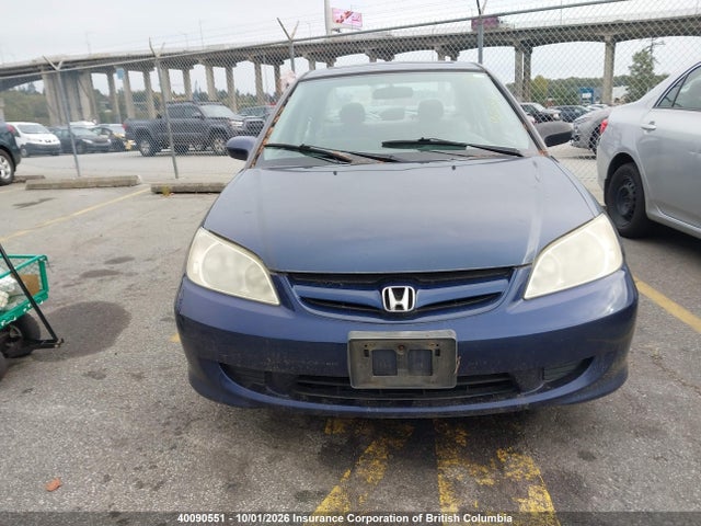 Aukcja sprzedaży 2005 Honda Civic, vin: 2HGES16645H040006, numer aukcji: 40090551