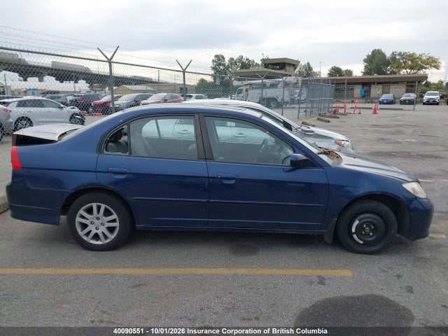 Aukcja sprzedaży 2005 Honda Civic, vin: 2HGES16645H040006, numer aukcji: 40090551