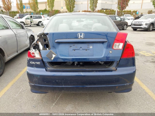 Aukcja sprzedaży 2005 Honda Civic, vin: 2HGES16645H040006, numer aukcji: 40090551