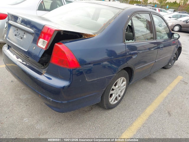 Aukcja sprzedaży 2005 Honda Civic, vin: 2HGES16645H040006, numer aukcji: 40090551