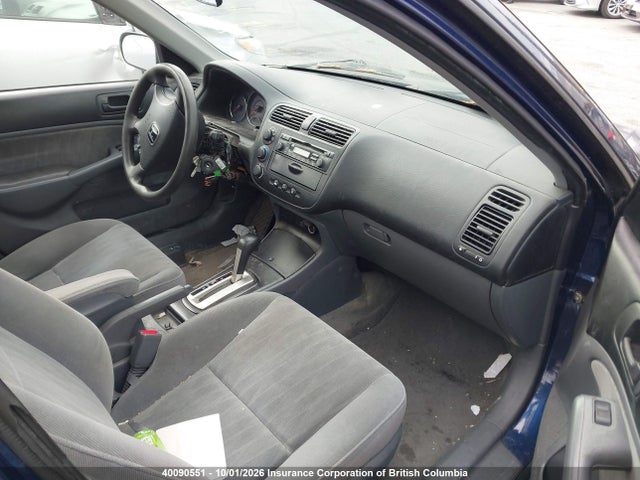 Aukcja sprzedaży 2005 Honda Civic, vin: 2HGES16645H040006, numer aukcji: 40090551