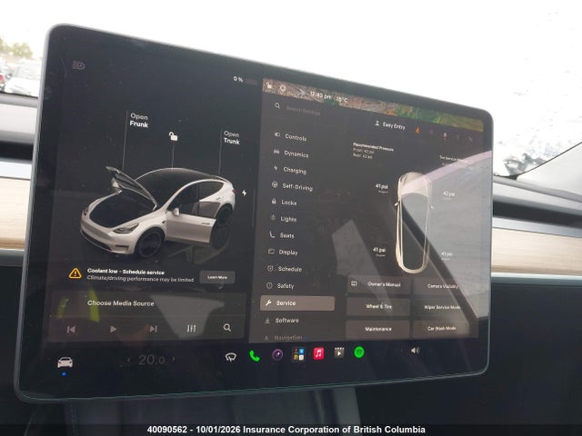 Aukcja sprzedaży 2023 Tesla Model Y, vin: 7SAYGDEEXPF594959, numer aukcji: 40090562