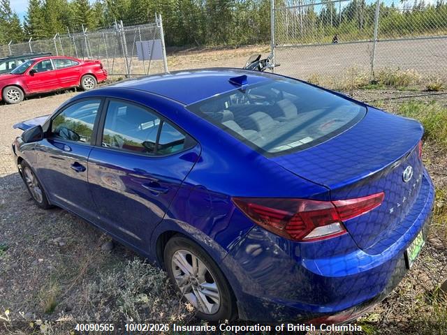 2020 Hyundai Elantra Sel/value/limited მანქანა იყიდება აუქციონზე, vin: KMHD84LF0LU898836, აუქციონის ნომერი: 40090565