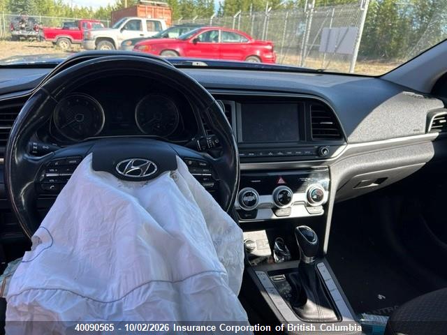 2020 Hyundai Elantra Sel/value/limited მანქანა იყიდება აუქციონზე, vin: KMHD84LF0LU898836, აუქციონის ნომერი: 40090565