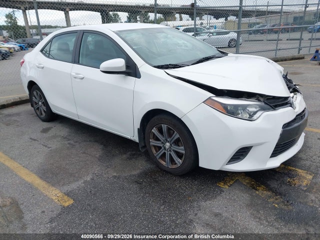 2016 Toyota Corolla L/le/le Pls/prm/s/s Pls მანქანა იყიდება აუქციონზე, vin: 2T1BURHE5GC659757, აუქციონის ნომერი: 40090566