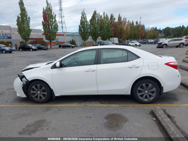 Продаж на аукціоні авто 2016 Toyota Corolla L/le/le Pls/prm/s/s Pls, vin: 2T1BURHE5GC659757, номер лоту: 40090566