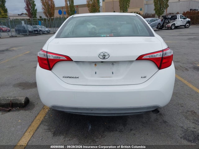 Продаж на аукціоні авто 2016 Toyota Corolla L/le/le Pls/prm/s/s Pls, vin: 2T1BURHE5GC659757, номер лоту: 40090566