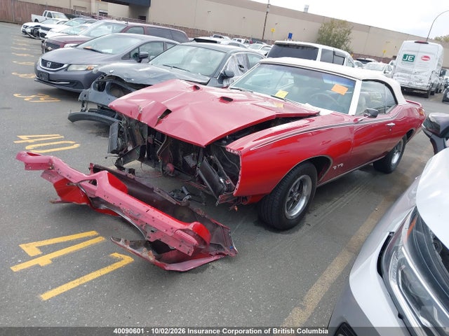 Aukcja sprzedaży 1969 Pontiac Gto, vin: 242679B102785, numer aukcji: 40090601