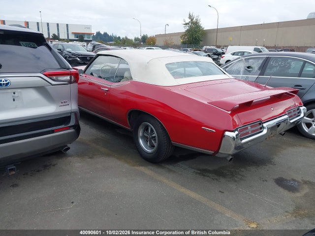 Aukcja sprzedaży 1969 Pontiac Gto, vin: 242679B102785, numer aukcji: 40090601
