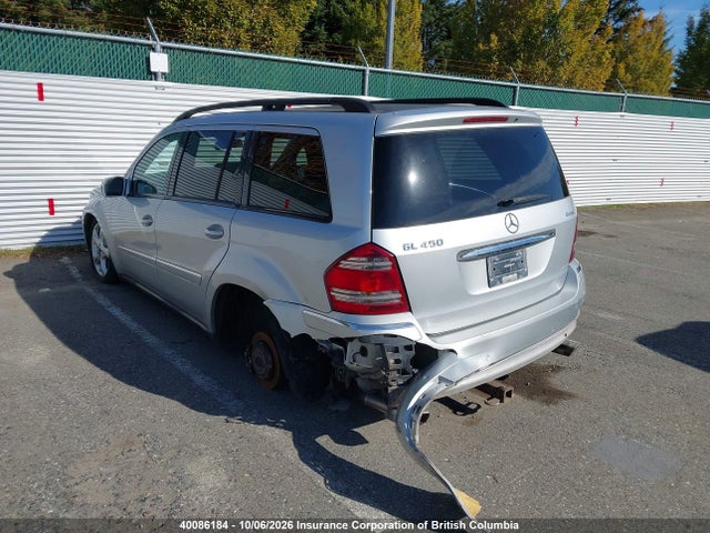 Aukcja sprzedaży 2007 Mercedes-benz Gl 450 4matic, vin: 4JGBF71E47A187995, numer aukcji: 40086184