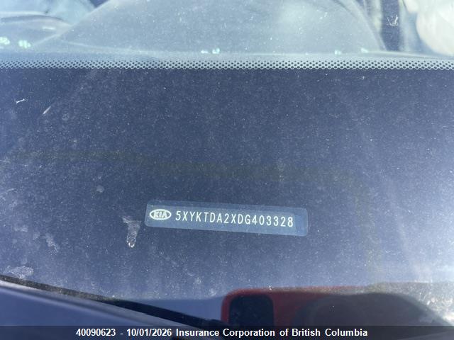 Продаж на аукціоні авто 2013 Kia Sorento Lx/lx W/3rd Row, vin: 5XYKTDA2XDG403328, номер лоту: 40090623