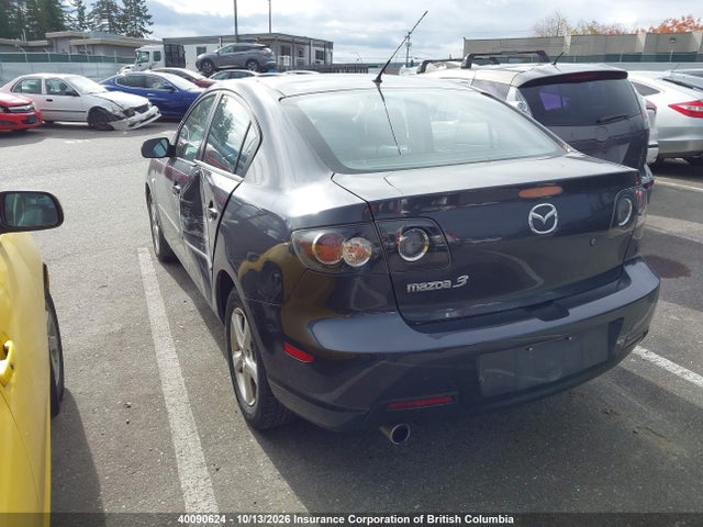 40090624 :رقم المزاد ، JM1BK32F981837583 vin ، 2008 Mazda Mazda3 Gs/gx مزاد بيع