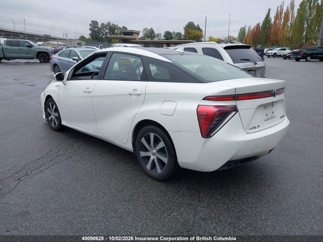 2016 Toyota Mirai მანქანა იყიდება აუქციონზე, vin: JTDBVRBD3GA000481, აუქციონის ნომერი: 40090628