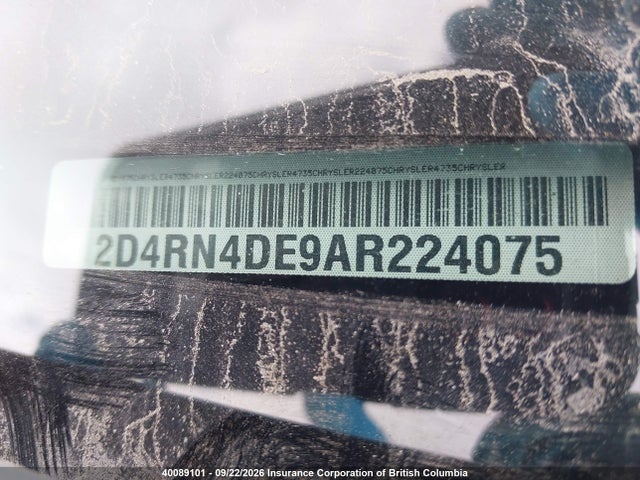 Продаж на аукціоні авто 2010 Dodge Grand Caravan Se, vin: 2D4RN4DE9AR224075, номер лоту: 40089101