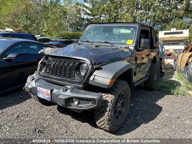 Aukcja sprzedaży 2025 Jeep Wrangler 2-door Willys, vin: 1C4PJXAG0SW594489, numer aukcji: 40090639