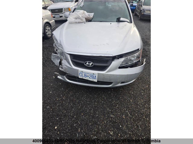 40090640 :رقم المزاد ، 5NPET46C08H317782 vin ، 2008 Hyundai Sonata Gls مزاد بيع