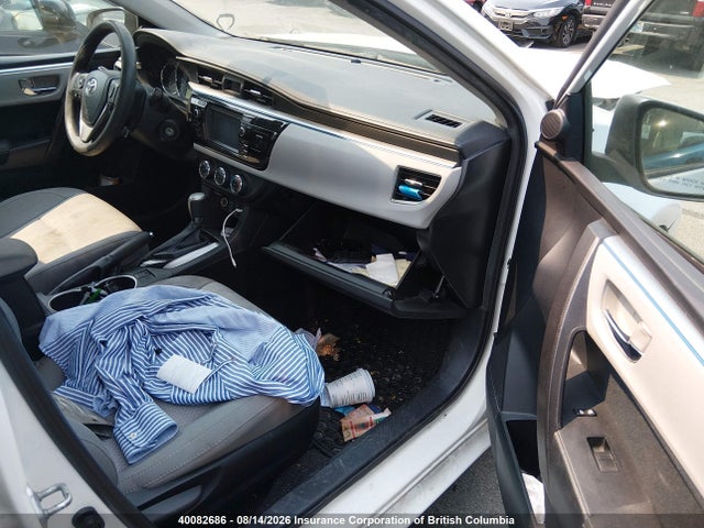 2015 Toyota Corolla L/le/le Pls/prm/s/s Pls მანქანა იყიდება აუქციონზე, vin: 2T1BURHE3FC322728, აუქციონის ნომერი: 40082686